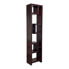 Geometric Tall Floating Book Shelf