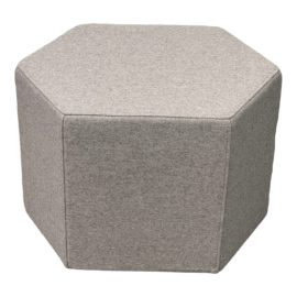 Blu Dot Heck Ottoman in Vesper Gray Wool Felt. Original Price: $540