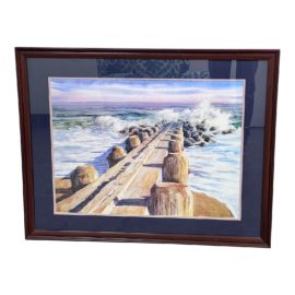 Steven Jordan 'Ocean Spray' Signed + Framed Poster