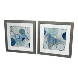 Pier 1 Imports Abstract Prints, a Pair