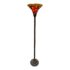 Torchiere Stained Glass Floor Lamp