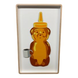 Fnnch Coffee Bear Framed Art