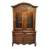 French Provincial Two Piece Kitchen Hutch4490-013