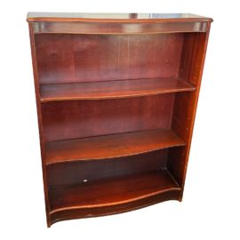 Vintage Traditional Bowfront Bookshelf