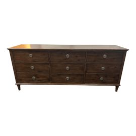 Restoration Hardware Maison Collection Nine Drawer Dresser. Original Price: $2,950
