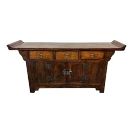 Antique Asian Altar Credenza