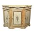Vintage Italian Floral Hand Painted Sideboard