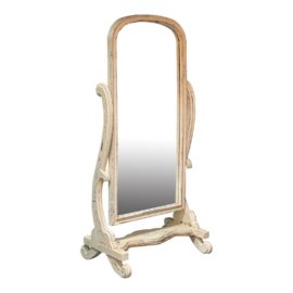 Vintage Shabby Chic Freestanding Floor Mirror