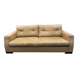 Ted Boerner Custom Made Track Arm Sofa