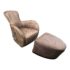 Timothy Oulton Saddle Chair + Ottoman. Original Price: $4,675