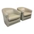 Hancock & Moore Pair of Leather Swivel Chairs. Original Price: $5,100