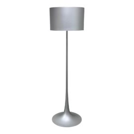 Flos Spun Light F Floor Lamp in Silver. Original Price: $2,625