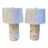 NEW Hudson Valley Lighting Borneo Table Lamps, a Pair. Original Price: $1,402