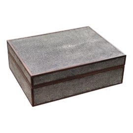 Made Goods Breck Box in Dark Mushroom. Original Price: $1,030