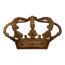 Spanish Gilt Wood Multi Dimensional Crown