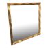 The Painters Place Custom Design Twisted Gilt Finished Frame Wall Mirror. Original Price: $6,000