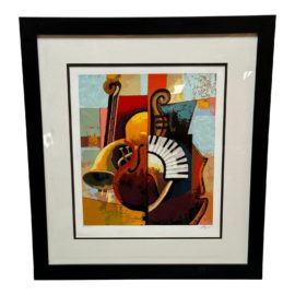 Igor Kovalev "Symphony Iii" Ltd. Edition 163/250 Serigraph, Framed