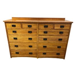 Michaels Furniture for Restoration Hardware Mission Style Arts & Crafts Dresser. Original Price: $2,600