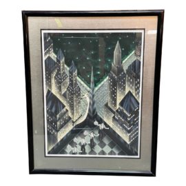 Robert Hoppe's Artist Proof "Champagne for Madame", Signed