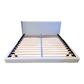Eastern King Size Design Within Reach Reve Platform Bed Frame. Original Price: $3,000