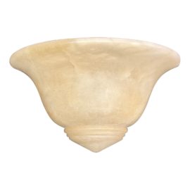 The Basic Source Alabaster Wall Sconce