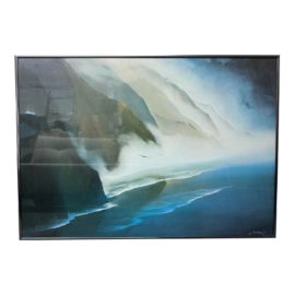 George Sumner "Big Sur '93" Impressionist Print