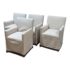Brownstone Marcel Slipcovered Dining Chairs, Set of Four