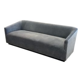 Restoration Hardware 1950s Italian Shelter Arm Sofa. Original Price: $2,895