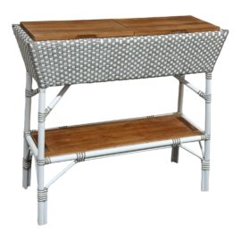 Serena & Lily Riviera French Bistro Outdoor Bar. Original Price: $1,000