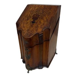 19th Century George III Mahogany Knife Urn. Original Price: $5,666