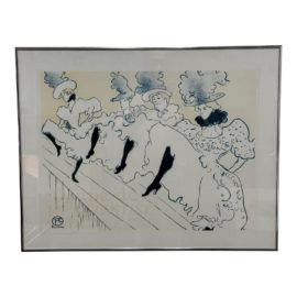 Troupe De Mademoiselle Eglantine by Henri De Toulouse-Lautrec