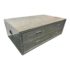 Timothy Oulton Stoneyhurst Spitfire Metal Coffee Table. Original Price: $3,400