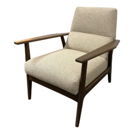 NEW Arhaus Callum Chair in Heather Beige. Original Price: $1,500