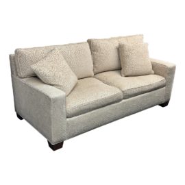Custom Design Contemporary Track Arm Apartment Sofa