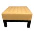 Cisco Brother Leather Tufted Ottoman