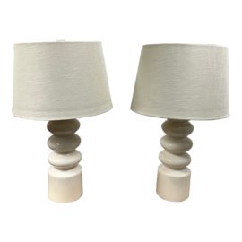 Arteriors Wheaton Table Lamps, a Pair. Original Price: $1,170