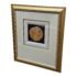F. McLain "Treasure Ii" Original Ceramic Token, Framed With Double Matte and Signed