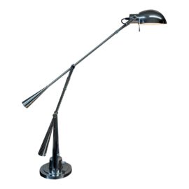 Ralph Lauren Equilibrium Polished Nickel Task Lamp. Original Price: $1,606