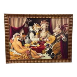 Antonette Von Grone "The Feast", First in Series Original Artwork