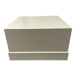 Custom Design Low Pedestal/Side Table