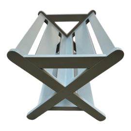 The Land of Nod Good Read Gray Book Caddy