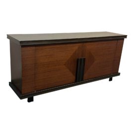 Troscan Design Custom Rex Preto+Walnut Buffet. Original Price: $10,475