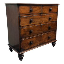 Circa 1840 Antique Australian Colonial Cedar Chest of Drawers. Original Price: $5,950