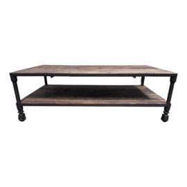 Restoration Hardware Dutch Industrial Coffee Table. Original Price: $2,550