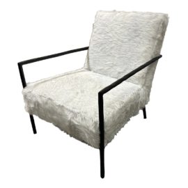 Jayson Home Wick Hide Arm Chair. Original Price: $2,200