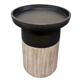 Brownstone Brady Contemporary Drum Side Table. Original Price: $1,335