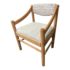 Vintage Italian Upholstered Arm Chair. Original Price: $1,075
