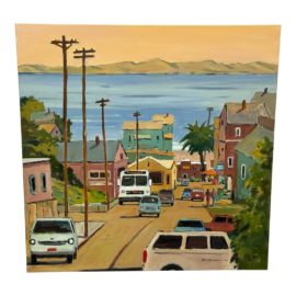 Homage to Tom Henderson "Monterey Summer" Original Painting