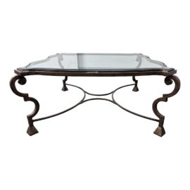 Kreiss Furniture Monterey Mid Century Bronze Coffee Table. Original Price: $7,075