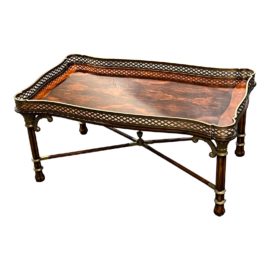 Drexel Heritage Late 20th Century Serpentine Tray Cocktail Table